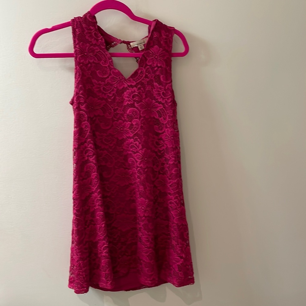 Pink/magenta Francesca’s dress
